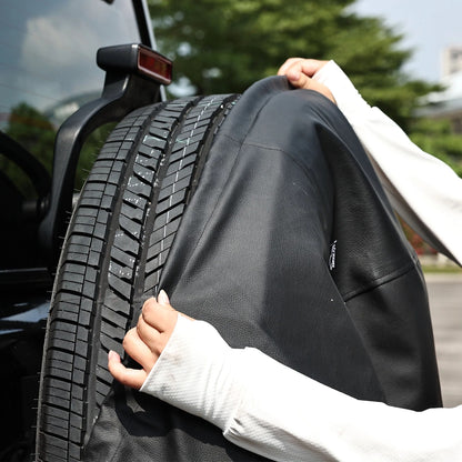 Durable Jeep Wrangler Tire Cover 33-35
