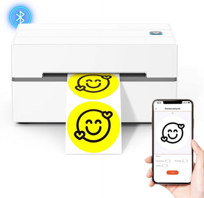 Compact Thermal Label Printer Device - Halri
