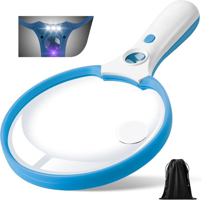 Bright LED Magnifying Lamp