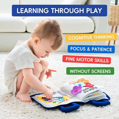 Educational Board Book for 1 Year Old Baby
