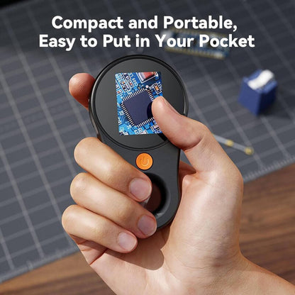 Compact Pocket Microscope for Coins and Jewelry