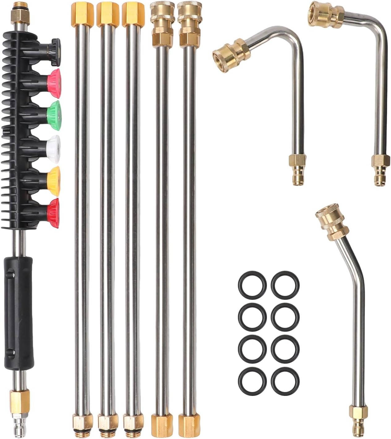 Heavy Duty 4000PSI Extendable Power Washer Wand