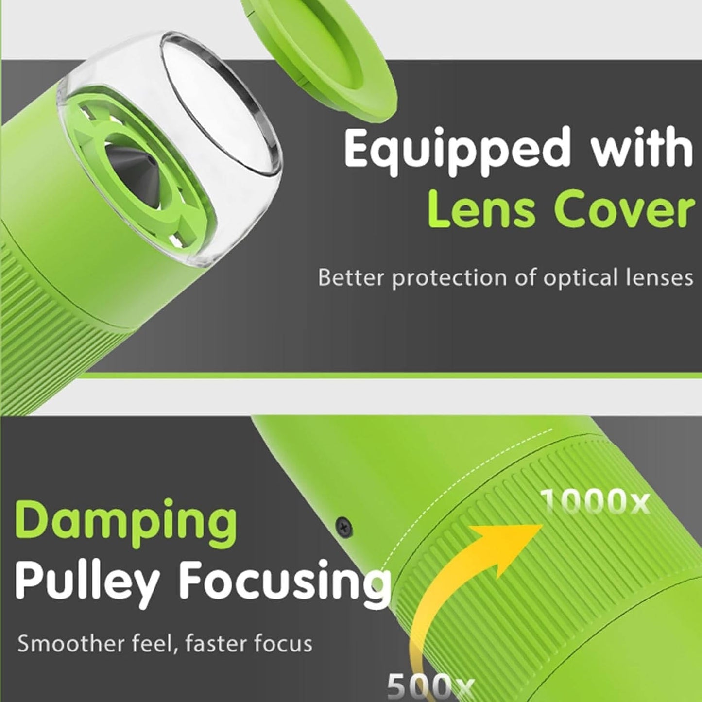 Portable Childrens Handheld Microscope