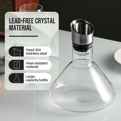 Luxury Wine Decanter Pourer Jug
