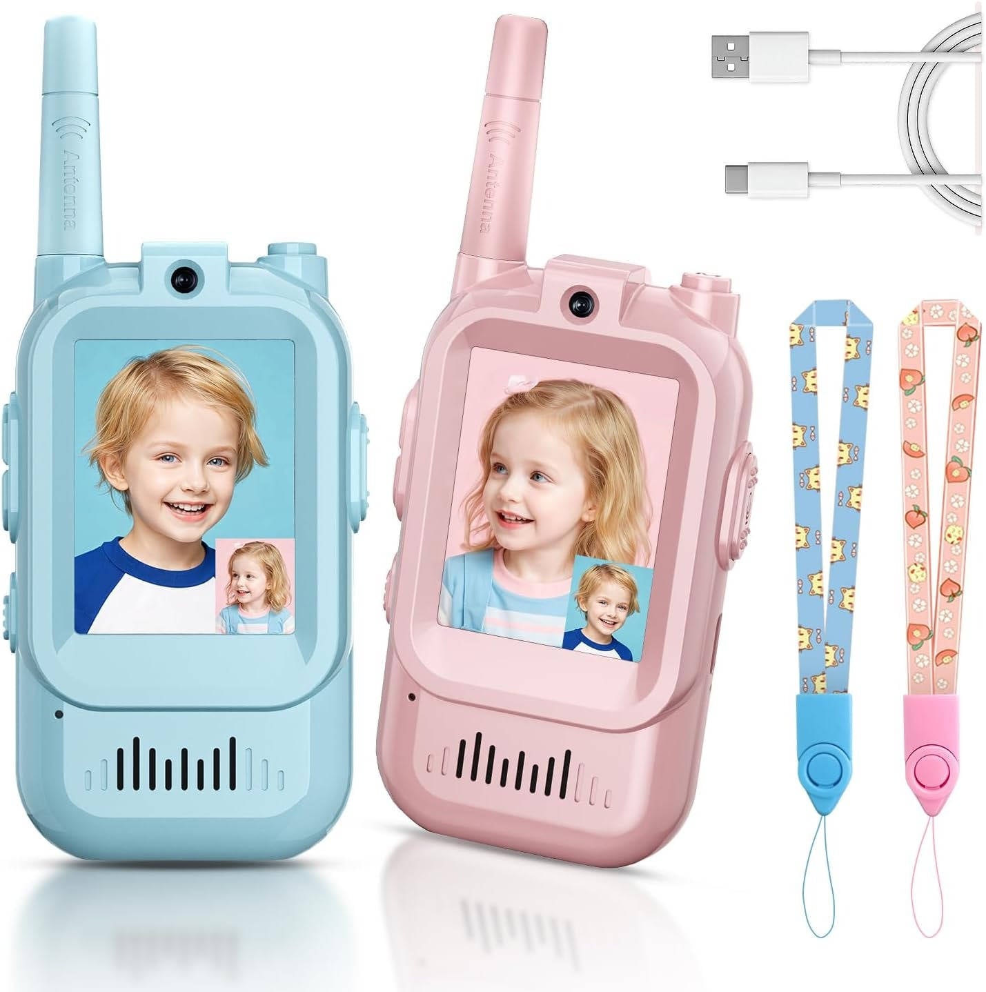 Fun Kids Two Way Radio Set with Video Chat