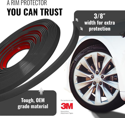 Durable Wheel Rim Guard Protector