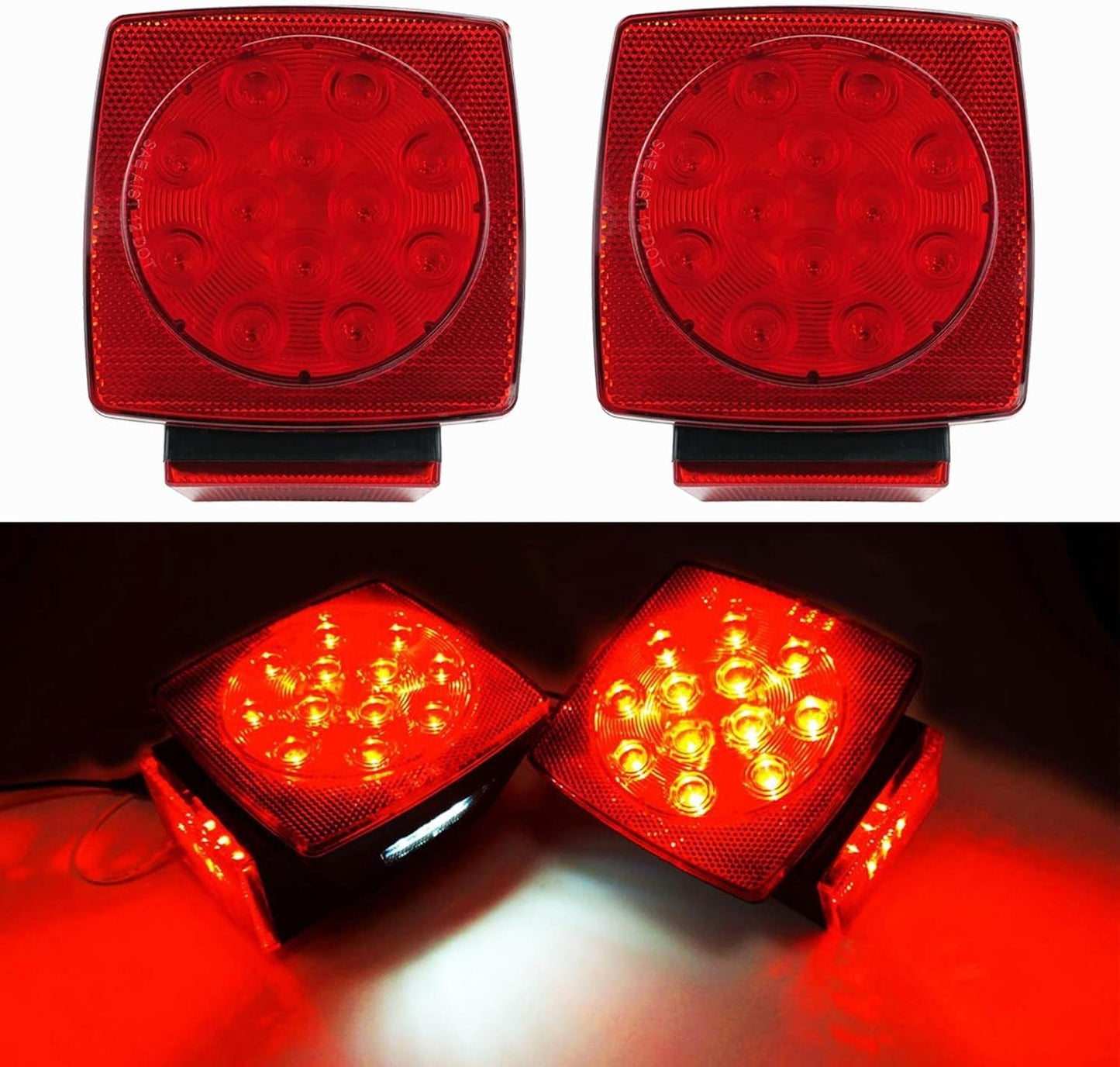 Marine and Truck LED Trailer Light Set - Halri