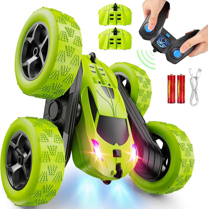 Fun Remote Control Car Toys with Lights and Stunts