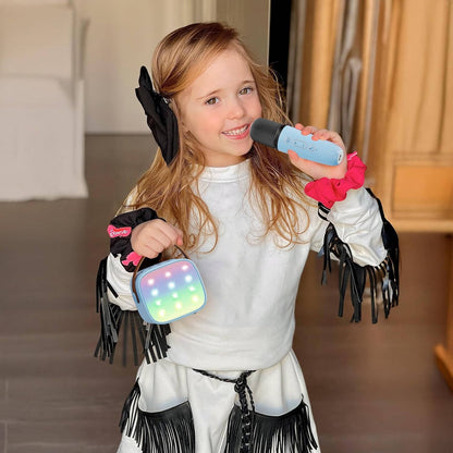 Portable Karaoke System with 2 Microphones