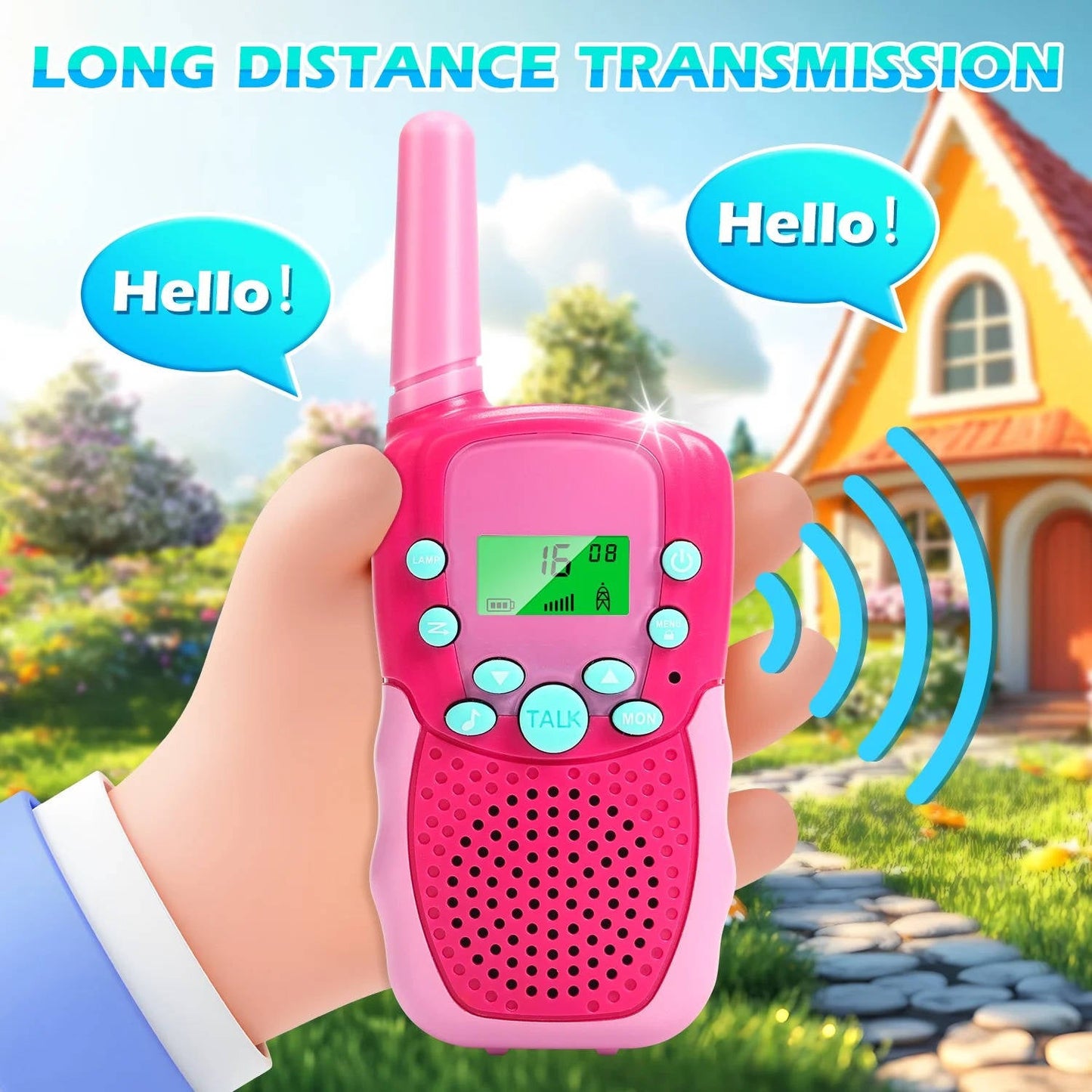 Fun Childrens Handheld Radios (3 Pack)