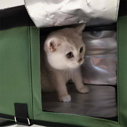 Warm Insulated Outdoor Kitty Shelter
