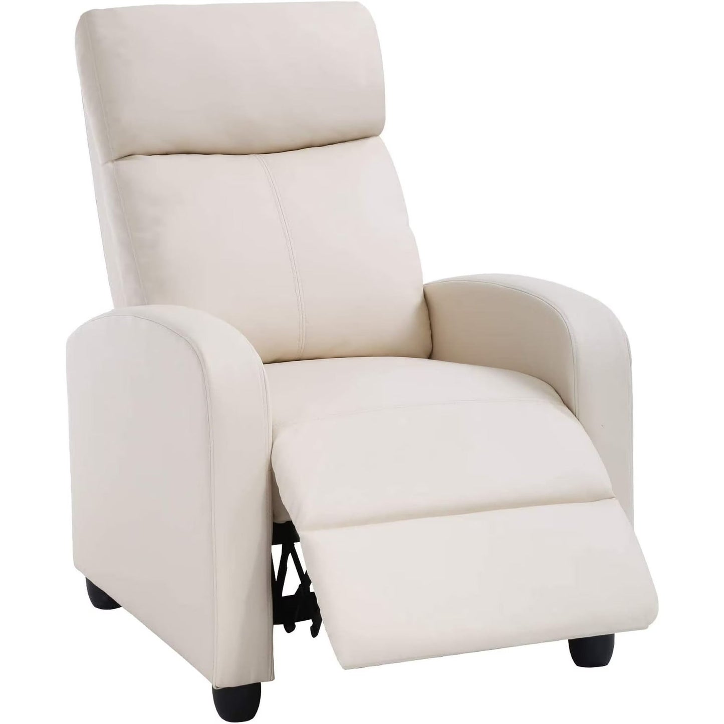 Comfy Leather Living Room Armchair