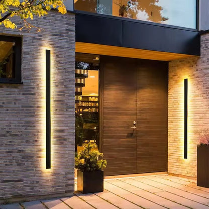 Contemporary Outdoor LED Wall Sconce Lights - Halri