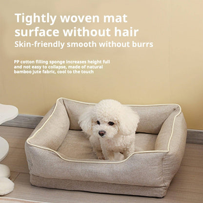 Comfortable Non Slip Pet Car Back Seat Bed