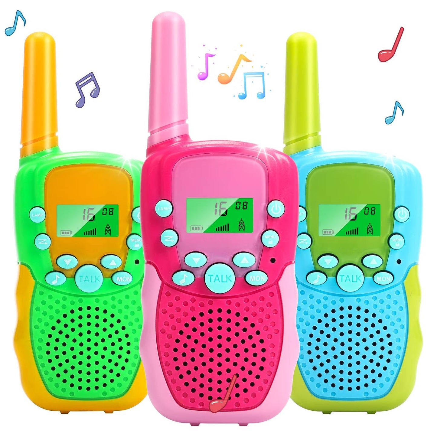 Fun Childrens Handheld Radios (3 Pack)