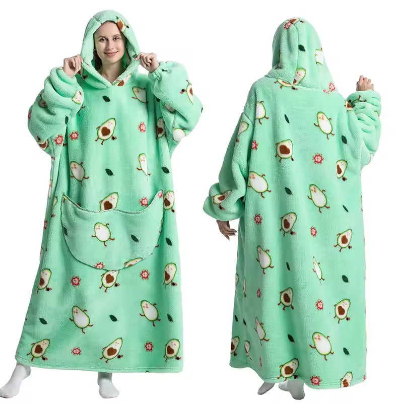 Cozy Adult Blanket Sweatshirt