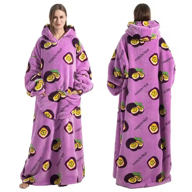 Cozy Adult Blanket Sweatshirt