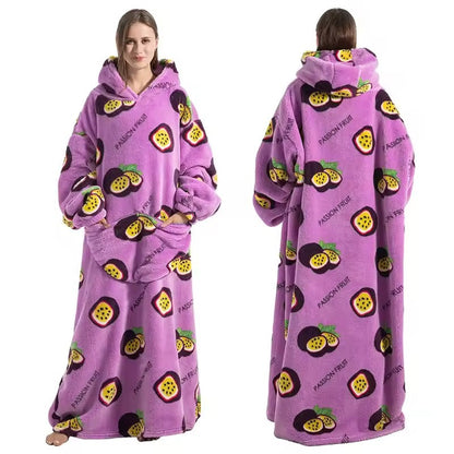 Cozy Adult Blanket Sweatshirt