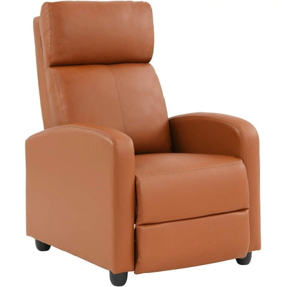 Comfy Leather Living Room Armchair