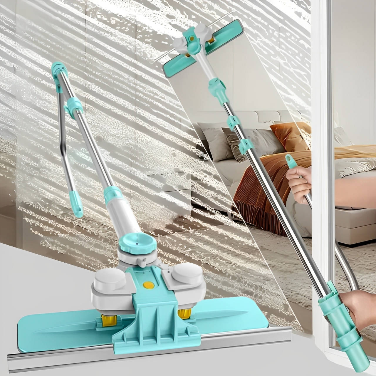 Extended Reach Window Cleaning Brush - Halri