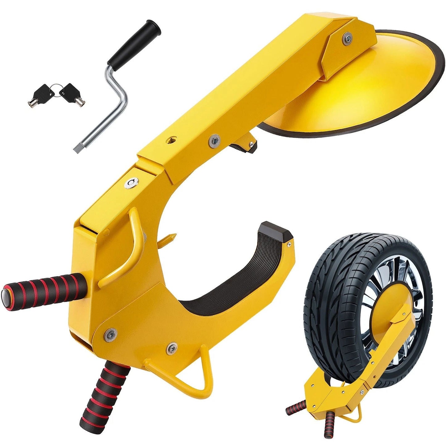 Secure Bike Wheel Lock Clamp - Halri