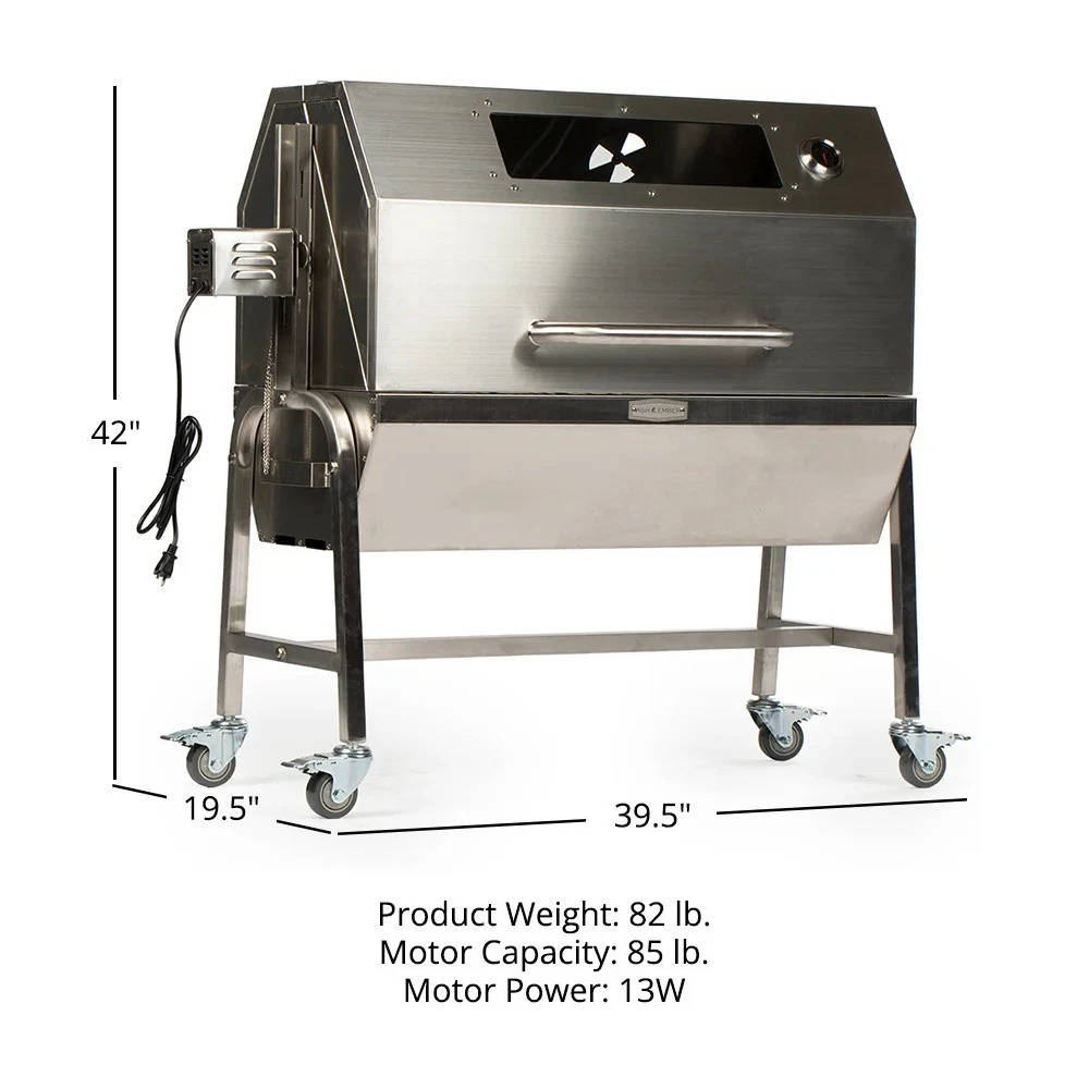 Outdoor Heavy Duty BBQ Rotisserie Grill