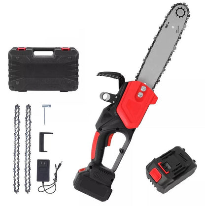 Portable 12 Electric Chainsaw 21V Cordless Saw Kit