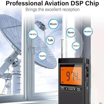 Compact Personal AM FM Radio