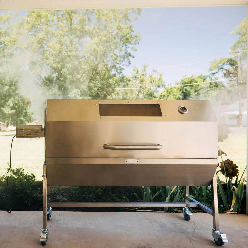 Outdoor Heavy Duty BBQ Rotisserie Grill
