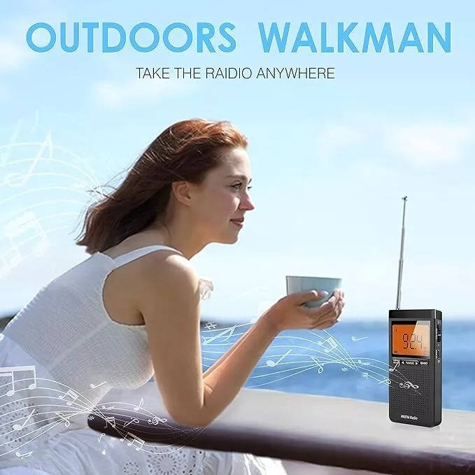 Compact Emergency AM FM Radio with Weather Alert
