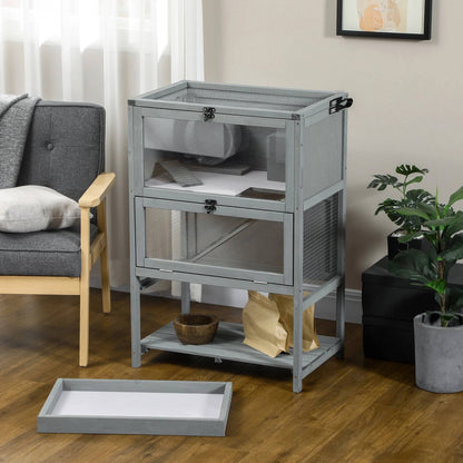 Spacious Pet Hamster Cage With Run And Toys