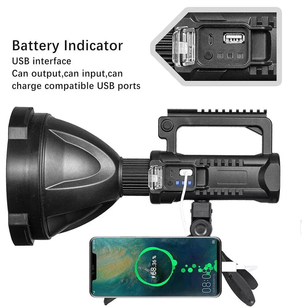 Powerful LED Rechargeable Handheld Torch
