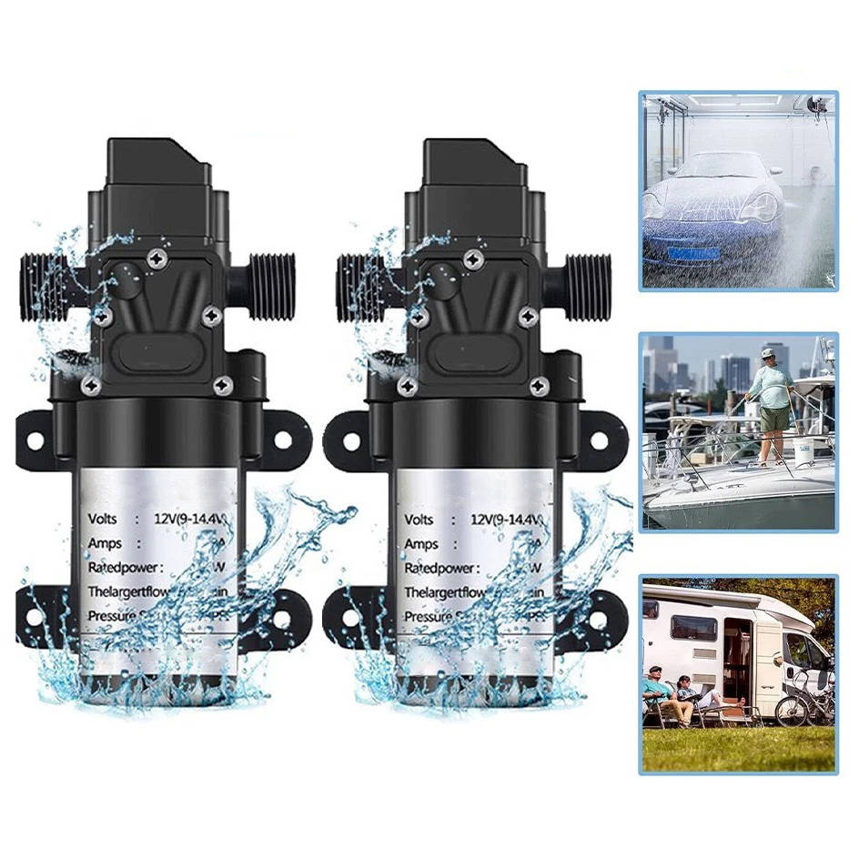 Portable 12V Water Pump Kit for RV Boat Camping - Halri