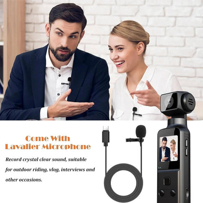 High Definition Wearable Camera with Microphone