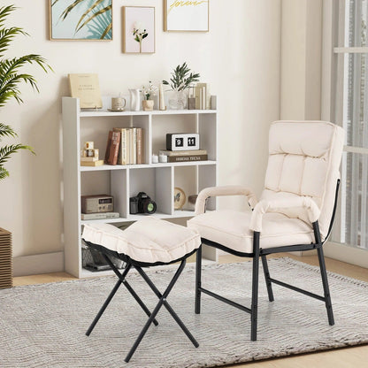 Comfortable Reclining Accent Chair with Adjustable Support