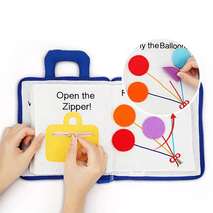 Educational Board Book for 1 Year Old Baby