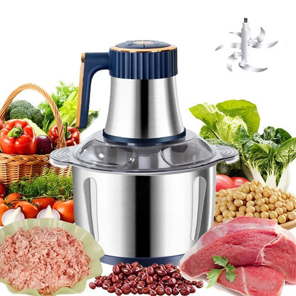Powerful Electric Food Processor 5L Meat Grinder & Chopper - Halri