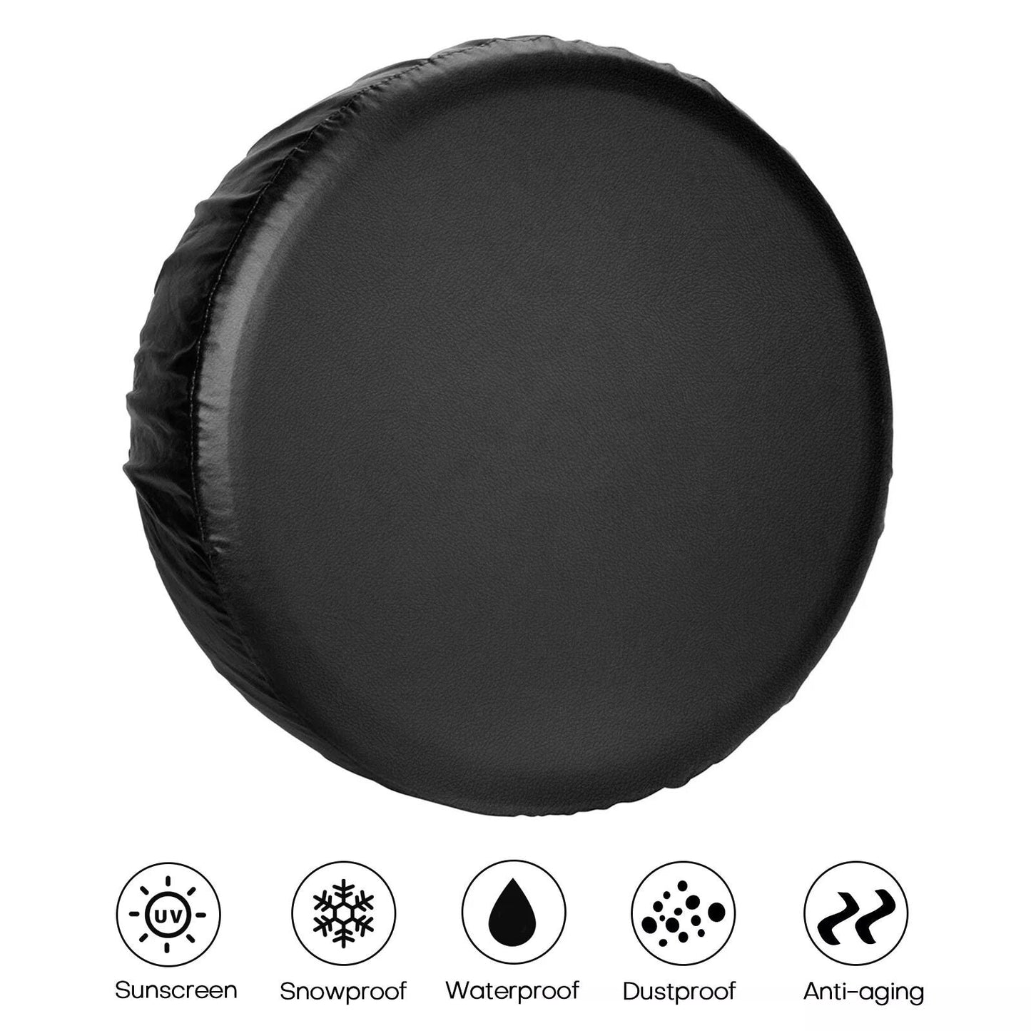 Durable Jeep Wrangler Tire Cover 33-35