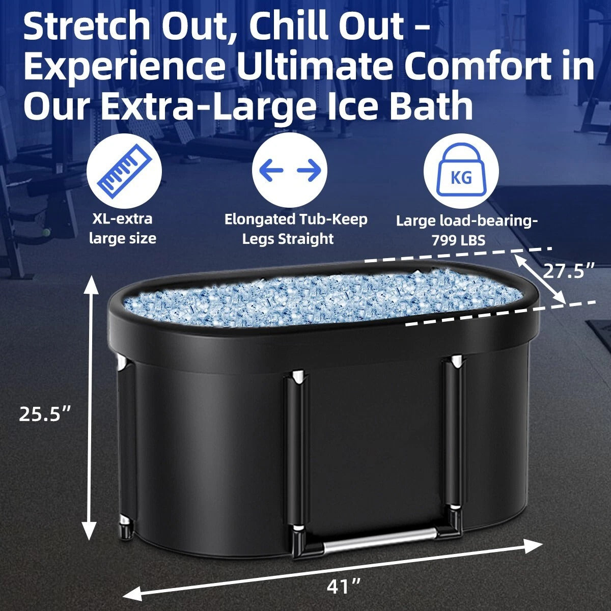 Oversized Soaking Bathtub For Home
