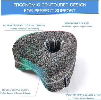 Contour Memory Foam Knee Support Pillow