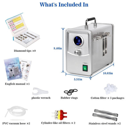 Advanced Diamond Skin Exfoliation Facial Device