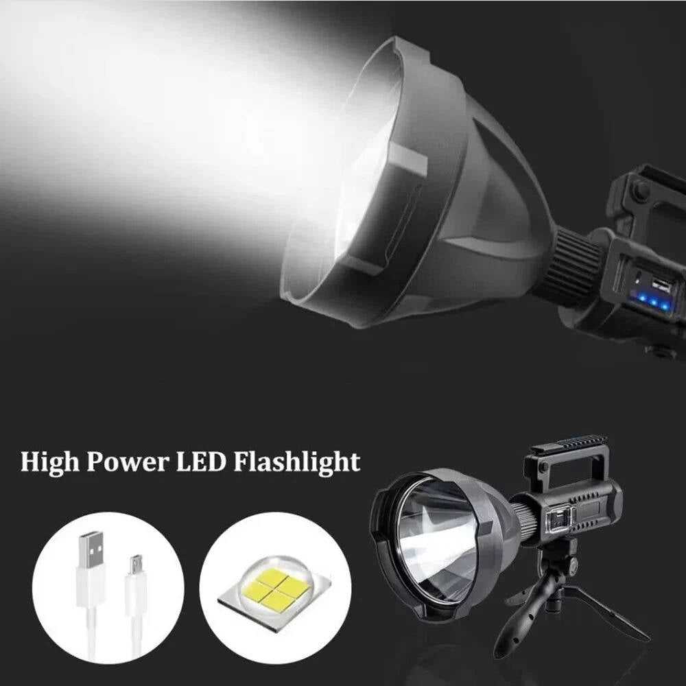 Powerful LED Rechargeable Handheld Torch