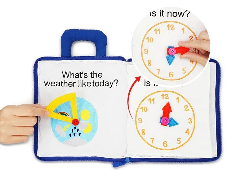 Educational Board Book for 1 Year Old Baby
