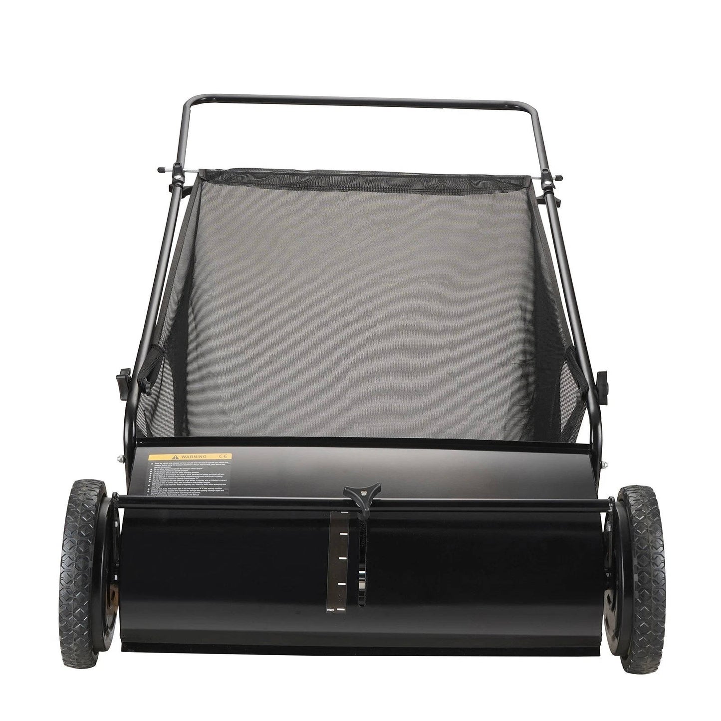Large Yard Leaf Sweeper 26 Inch Manual Lawn Collector