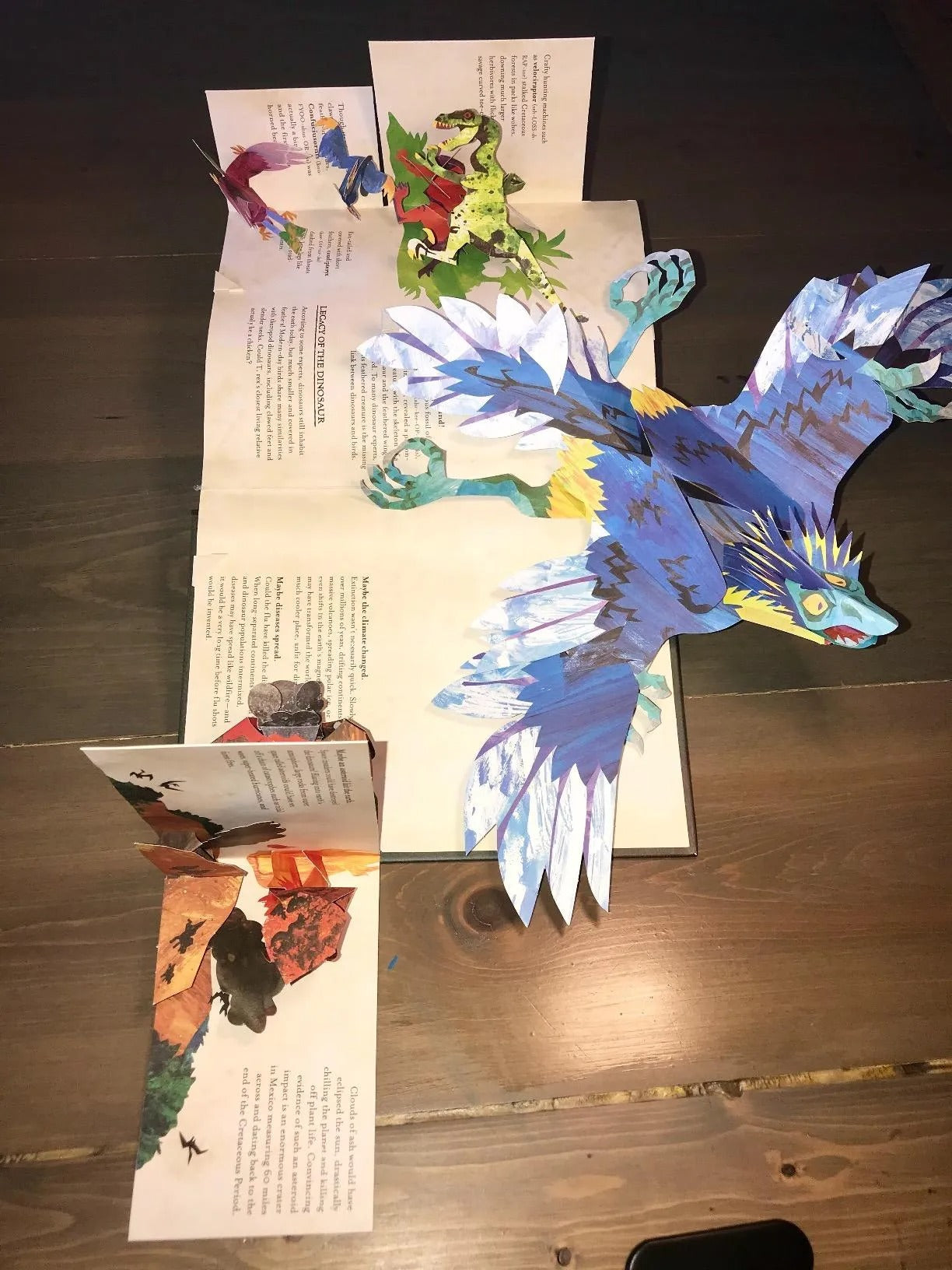 Colorful Interactive Kids Dinosaur Book