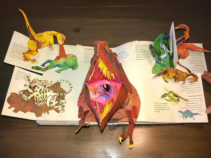 Colorful Interactive Kids Dinosaur Book