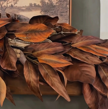 Fall Seasonal Flower Garland - Halri