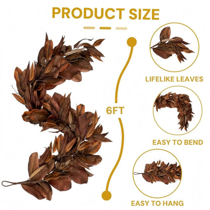 Fall Seasonal Flower Garland