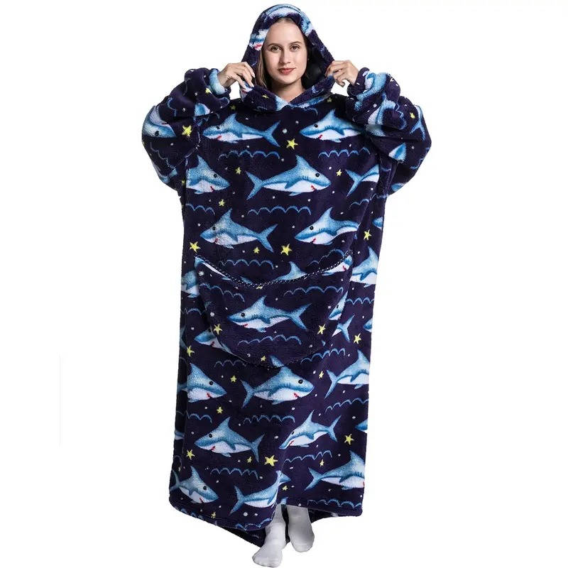 Cozy Adult Blanket Sweatshirt
