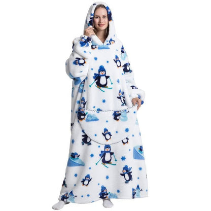 Cozy Adult Blanket Sweatshirt
